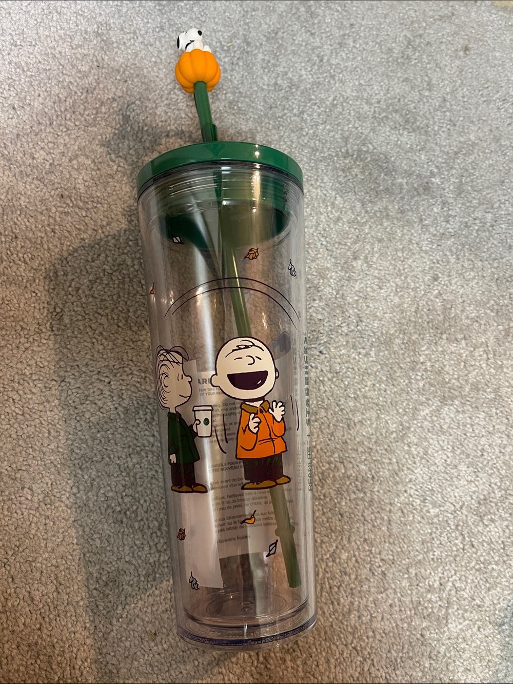 Starbucks x Peanuts 24oz tumbler cup